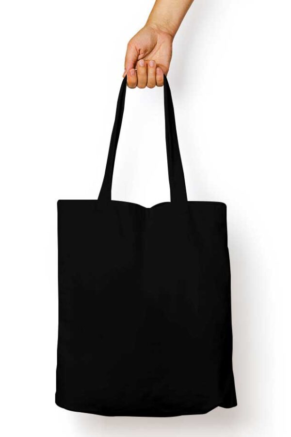 Unisex Tote Bag Zipper White Standard