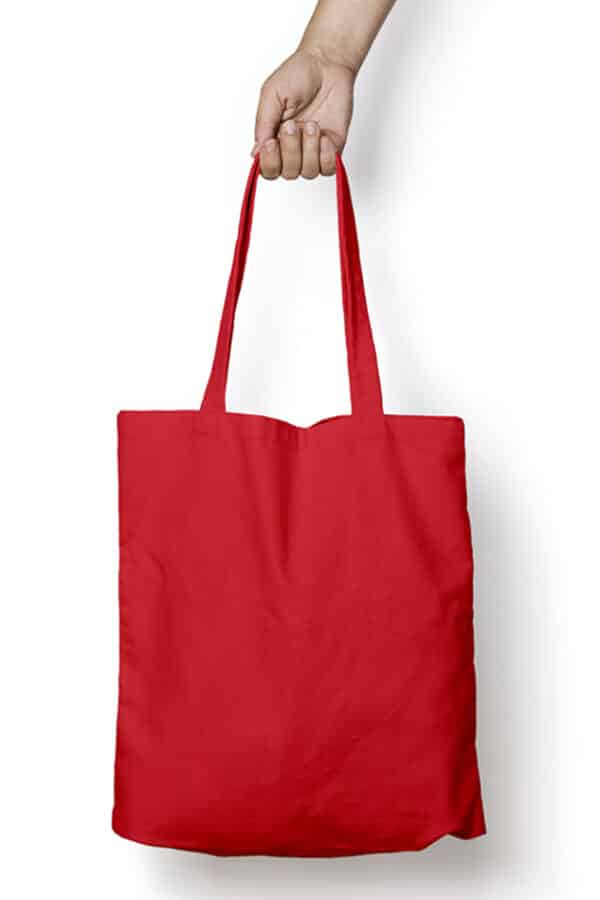 Unisex Tote Bag Zipper White Standard